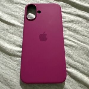 Apple iPhone 16 Plus silicone case